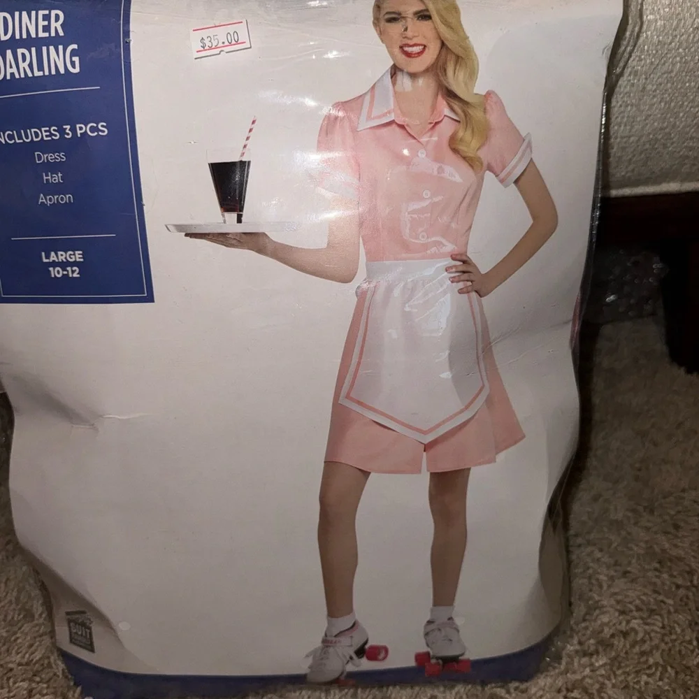 Diner Darling Pink Costume Set - Picture 4 of 4
